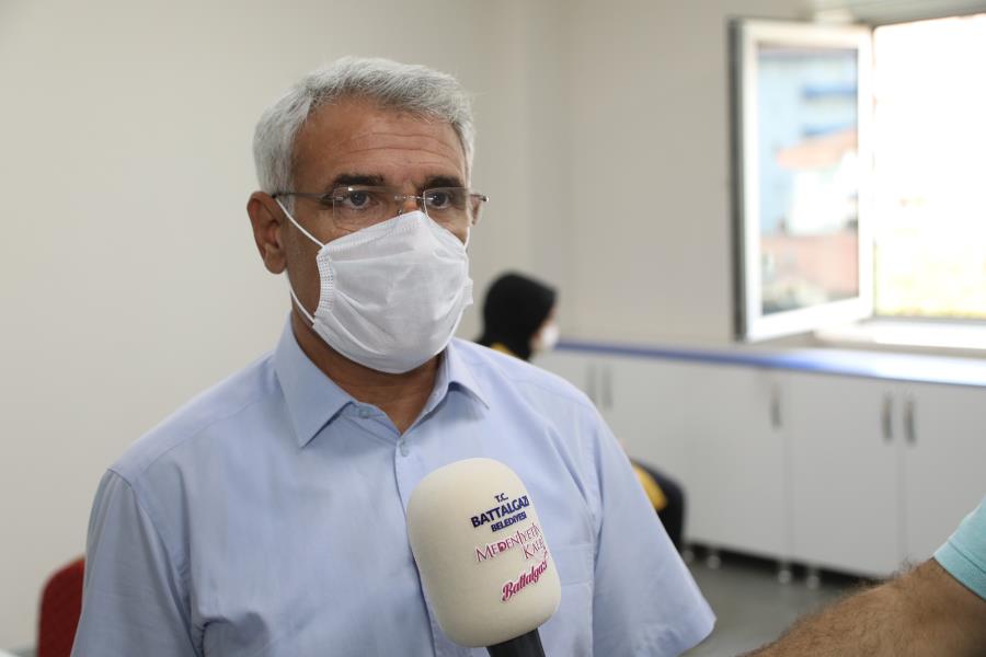 Battalgazi Belediyesi Personeli Covid-19 Testi Yaptırdı Koronavirüs salgını karşısında tedbirlerini