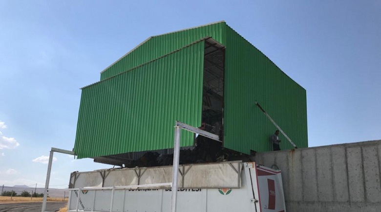 Katı Atık Depo Alanı Akçadağ’da Hizmete Girdi Akçadağ ilçesinin en önemli