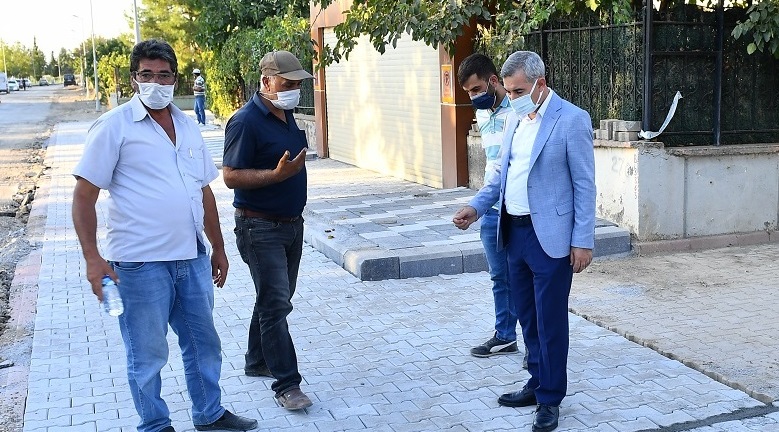 Çınar Yakınca’daki Çalışmaları İnceledi Yakınca mahallesi Oğuz Kağan