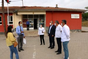 Hekimhan Belediyesi Okullara Maske Dağıttı