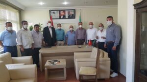Oda Başkanları Taziye Ziyaretinde Bulundular
