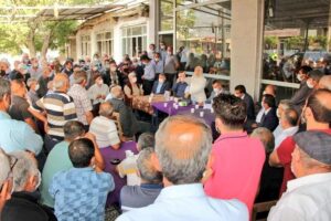 Erkeneklilerden Çalık a Teşekkür Erkeneklilerden Çalık a Teşekkür