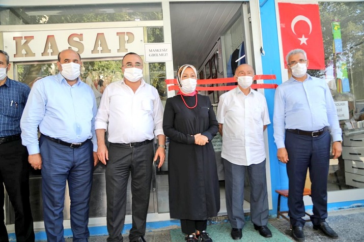 Çalık, Battalgazi İlçesinde Esnafları Ziyaret Etti AK Parti MKYK üyesi