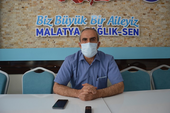 50 Bin Sağlık Çalışanına İhtiyaç Var Sağlık-Sen Malatya Şube Başkanı