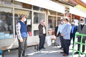 Gürkan Akçadağ Esnafını Dinledi