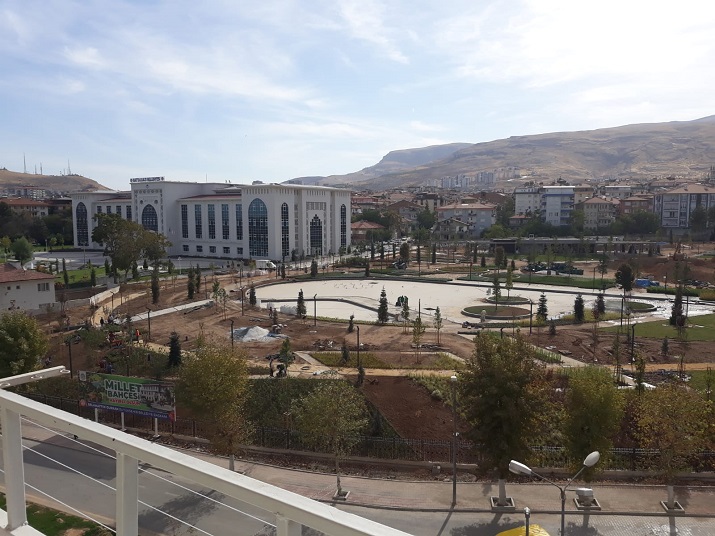 Millet Bahçesinde Sona Gelindi 43 dönüm alanda yapım