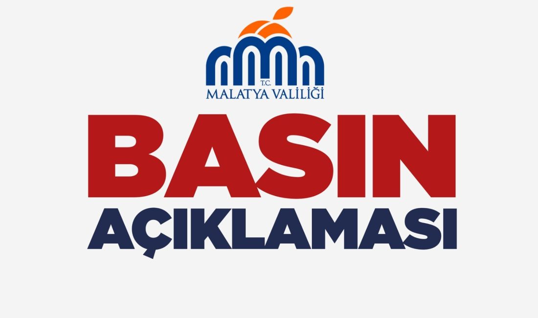 Malatya Valiliği tarafından akşam