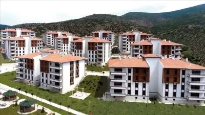 Deprem konutlarında hak sahipleri için
