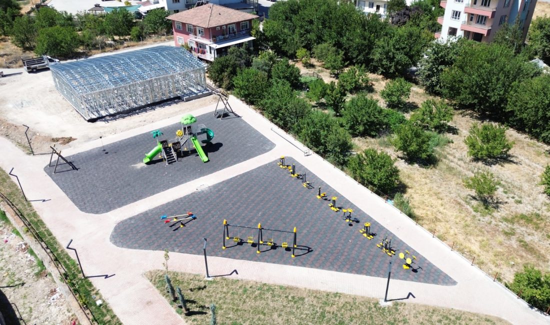 Battalgazi’de Parklar Yenilendi, Yeşil Alanlar Genişletildi Battalgazi Belediyesi Park ve