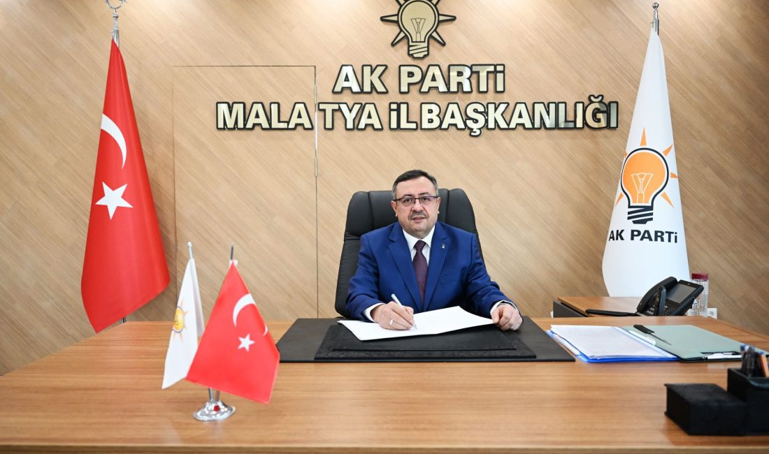 İl Başkanı Bakan: “Cumhurbaşkanımız 6 Eylül’de Malatya’ya geliyor”