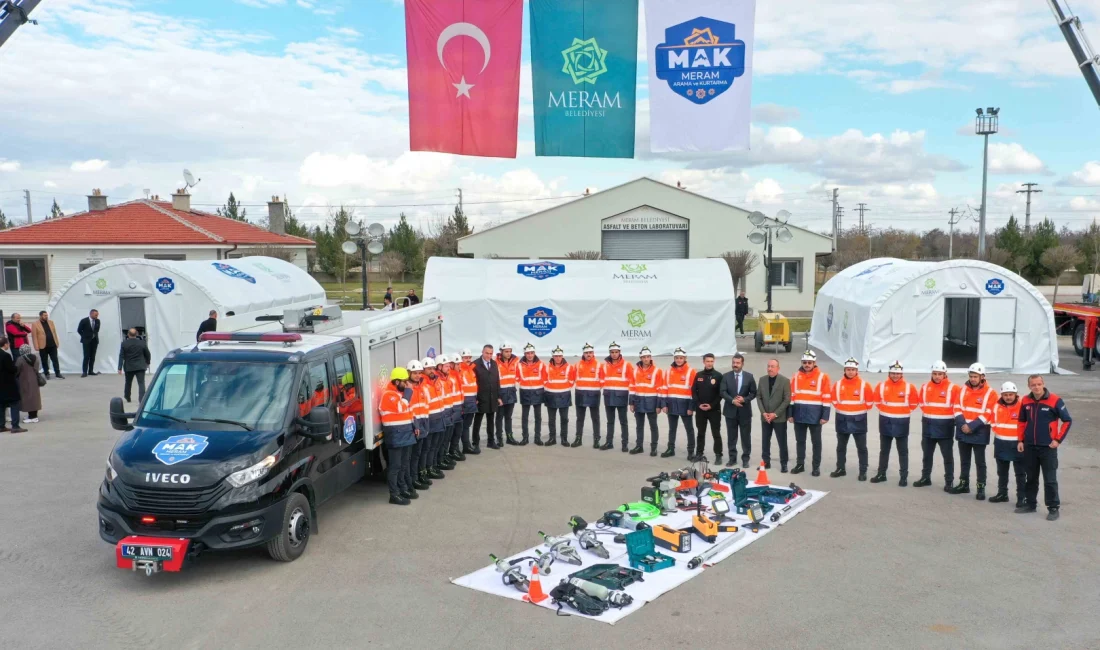Konya Meram’ın kahramanları eğitimde  Konya'da Meram Belediyesi