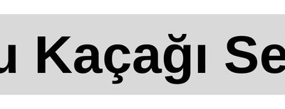 Evde ufak bir damlama veya