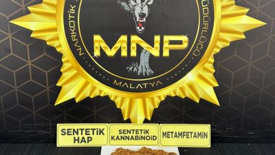 Malatya’da uyuşturucu ile mücadele kapsamında