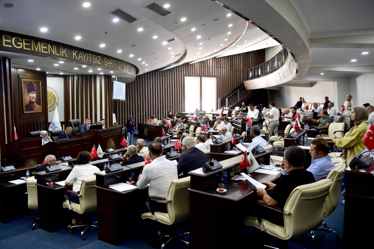 Büyükşehir Belediye Meclisi Ağustos ayı